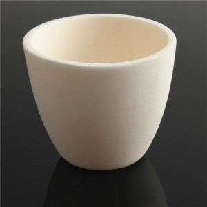30ml 99%AlO High Purity Conical Corundum Crucible Melting Pot