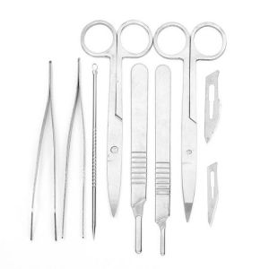 7Pcs Lab Dissection Kit Anatomy Biological Sample Biology Teaching Medical Student Dissecting Tools Kit