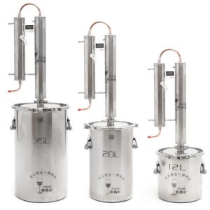 12/20/35L Alcohol Ethanol Distiller Home Brew Still Moonshine Wine Making Tools Boiler