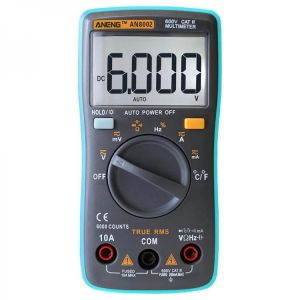 shopping כלי מדידה ANENG AN8002 Digital True RMS 6000 Counts Multimeter AC/DC Current Voltage Frequency Resistance Temperature Tester ℃/℉