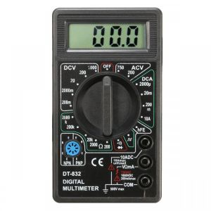 shopping כלי מדידה DANIU DT832 Digital LCD Multimeter Ohm Voltage Ampere Meter Buzzer Function with Test Probe