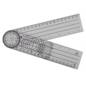 shopping כלי מדידה Professional 360 Degree Multi-Ruler Goniometer Angle Spinal Ruler