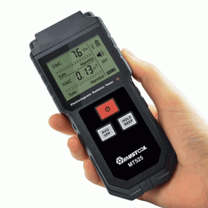 MUSTOOL MT525 Electromagnetic Radiation Tester Electric Field &amp; Magnetic Field Dosimeter Tester Sound and Light Alarm