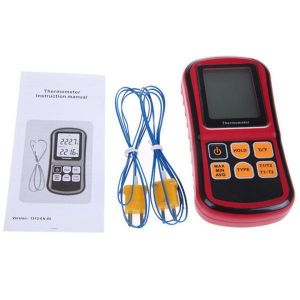 BENETECH GM1312 Digital Thermometer Dual-channel LCD Display Temperature Meter Tester for K/J/T/E/R/S/N Thermocouple