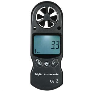 3 in 1 Handheld Digital Anemometer Wind Speed Meter Thermometer Hygrometer Temperature &amp; Humidity Tester with LCD Backligh