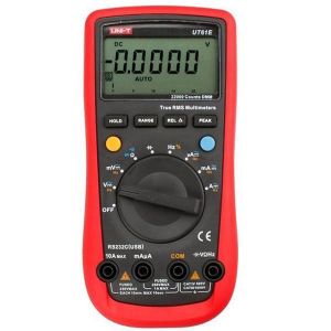 UNI-T UT61E Auto Range Digital Multimeter AC/DC Volt Amp Resistance Capacitance Frequency Duty Cycle