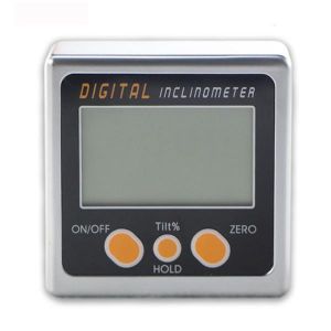 0-360&deg; Digital Inclinometer Mini Bevel Box Angle Gauge Protractor Level Tool with Magnetic Base