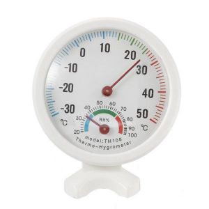 -35-55&deg;C Mini Indoor Analog Temperature Humidity Meter Thermometer Hygrometer