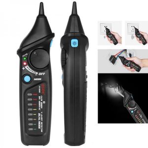 BSIDE AVD06 Non-contact Voltage Tester Pen AC 12-1000V Auto/Manual Dual Mode NCV Tester Live Wire Check Sensitivity Adjustable Vol