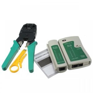 DANIU RJ45 RJ11 RJ12 CAT5 LAN Network Tool Kit Cable Tester Crimp Crimper Plier