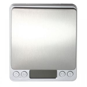 DANIU  2kg/0.1g Stainless Steel Jewelry Digital Scale Gold Silver Coin Gram Pocket