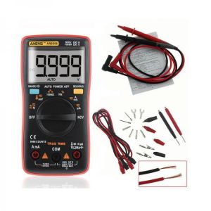 ANENG AN8009 True RMS NCV Digital Multimeter 9999 Counts Backlight AC/DC Current Voltage Resistance Frequency Capacitance Temperat