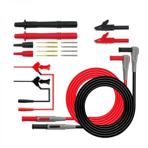 P1300C+ 12-in-1 Super Multimeter Probe Replaceable Probe Clamp Multi Meter Test Lead Kits + Alligator Clips