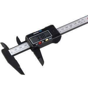 ANENG 150mm 6inch LCD Digital Vernier Caliper Electronic Micrometer Carbon Fiber