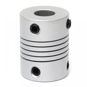 shopping כלים מכאניים 5mm x 8mm Aluminum Flexible Shaft Coupling OD19mm x L25mm CNC Stepper Motor Coupler Connector