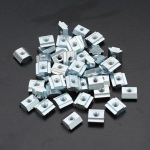 Machifit 50pcs 20M3 T Sliding Nut M3 Slot T Nut for 2020 Aluminum Profile
