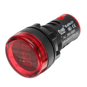 Machifit AD16-22V 22mm Digital AC Voltmeter AC 20-500V Voltage Meter Gauge Digital Display Indicator