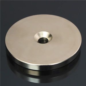 N52 50mmx5mm Countersunk Ring Magnet Disc Hole 6mm Rare Earth Neodymium Magnets