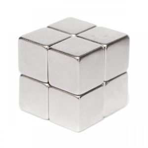 Machifit 8pcs N52 10x10x10mm Block Neodymium Magnet Super Strong Permanent Rare Earth Magnet