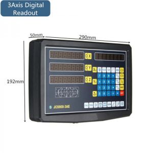 2/3 Axis Grating CNC Milling Digital Readout Display / 50-1000mm Electronic Linear Scale Lathe Tool