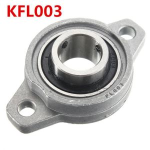 KFL Zinc Alloy Pillow Block Flange Ball Bearing 8/10/12/15/17mm Bore Diameter KFL Series
