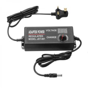 Excellway&reg; 3-12V 5A 60W AC/DC Adapter Switching Power Supply Regulated Power Adapter Display