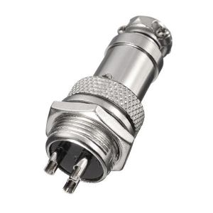 GX16 3 Pin 16mm Male &amp; Female Wire Panel Circular Connector Aviation Socket Plug