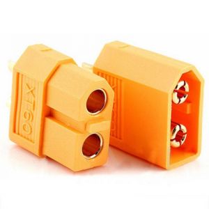 2Pcs XT60 500V 30A Male &amp; Female Bullet Connectors Plug Sockets