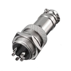 GX16 16mm 5 Pin Male &amp; Female Diameter Wire Panel Connector Circular Connector