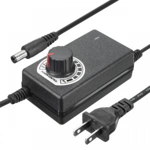 Excellway&reg; 9-24V 1A 24W 1.1M Power Supply Motor Speed Controller Adjustable AC/DC Adapter