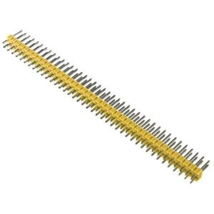 10pcs 2x40P 40Pin 2.54mm Straight Double Row Male Pin Header Strip