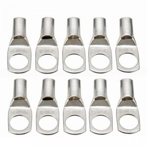 10 Pcs Copper Cable Terminal Lugs Eyelets Ring Crimp Terminals Connectors Wiring Connectors kit