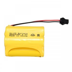 Ni-Cd 6V 900mAh SM2P Plug Rechargeable Battery Solar Light For Racing Remote Control Car Toy