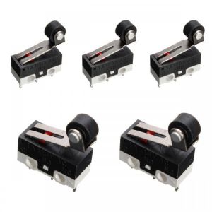 5pcs  Ultra Mini Roller Lever Actuator Micro Switch SPDT Sub Miniature Micro Switch