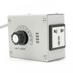 4000W AC 220V Variable Voltage Controller for Fan Speed Motor Temperature Dimmer