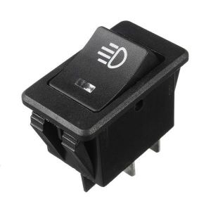 35A 12V DC 4 Pins Universal Fog Light Rocker Switch
