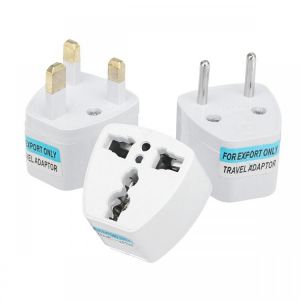 10A 250V Travel Universal Power Outlet Adapter UK/US/EU to Universal Plug Socket Converter