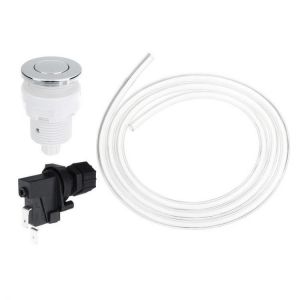 shopping ציוד חשמל 25V-250V Bath Switch Pneumatic Air Button Kit Garbage Waste Disposal Garbage Disposer Air Switch Kit