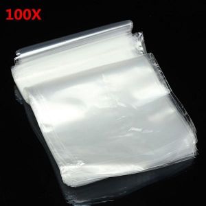 100Pcs 11x15cm Transparent Clear Shrink Wrap Films Package Heat Seal Gift Packaging Bags