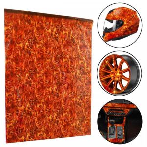 50x100cm Flame Film Hydrographic Water Transfer DIY Printing DIP Hydro Dipping Decorations