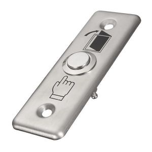 92x28mm Stainless Steel Doorbell Push Button Switch Touch Panel