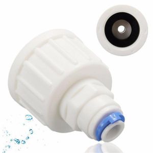Reverse Water Filte Tap Connector Osmosis RO Garden 3/4" BSP to 1/4" Tube