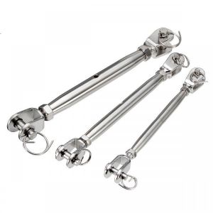 M5 M6 M8 Jaw &amp; Jaw Turnbuckle 316 Stainless Steel Closed Body Rigging Screw for Marine Boat Yacht
