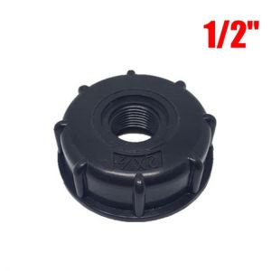 3 Sizes IBC Tank S60X6 Coarse Threaded Cap 1/2" 3/4" 1" Adapter/Connector