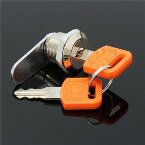 16mm Cam Lock Door File Cabinet Letter Mail Box Drawer Cupboard with 2 Key