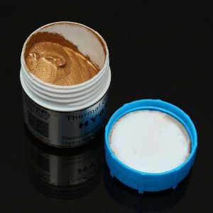 10g Golden Thermal Paste Grease Compound Silicone For Graphics CPU Heat Sink