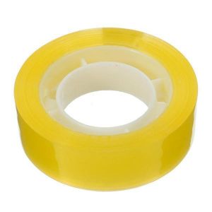 shopping ציוד הדבקה ואיטום 15mm Width Clear Transparent Tape Seal Ring Packing Shipping Stationery