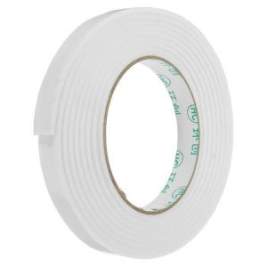 shopping ציוד הדבקה ואיטום 5Pcs 1.4cmx3m White PE Foam Double Sided Tape Strong Adhesive Sponge Mounting Tape