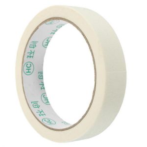 5Pcs 2cmx20m Masking Tape Roll Paintable General Purpose Crepe Paper Tape