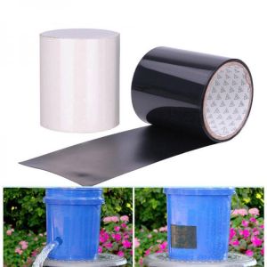 150x30cm PVC Black/White Super Fix Strong Waterproof Adhesive Tape Pipe Repair Tape Self Fixable Tape Stop Leak Seal Insulating Ta